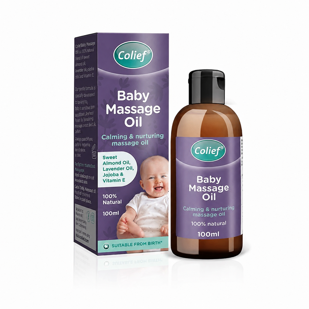 Colief Baby Massage Oil – масажно олио при бебета с колики